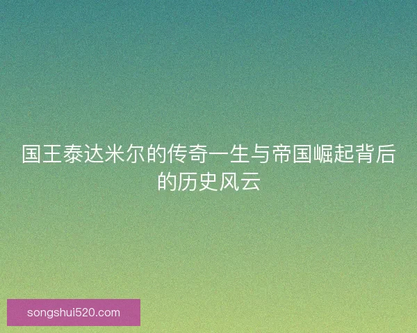国王泰达米尔的传奇一生与帝国崛起背后的历史风云